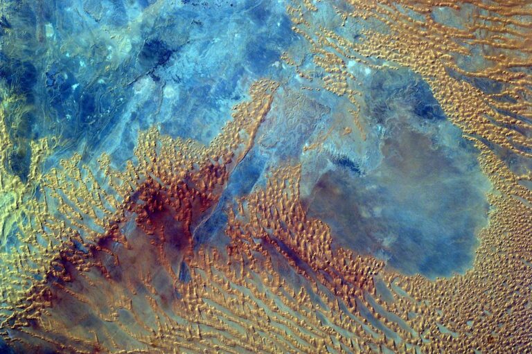 Sahara Desert From the Space Station's EarthKAM